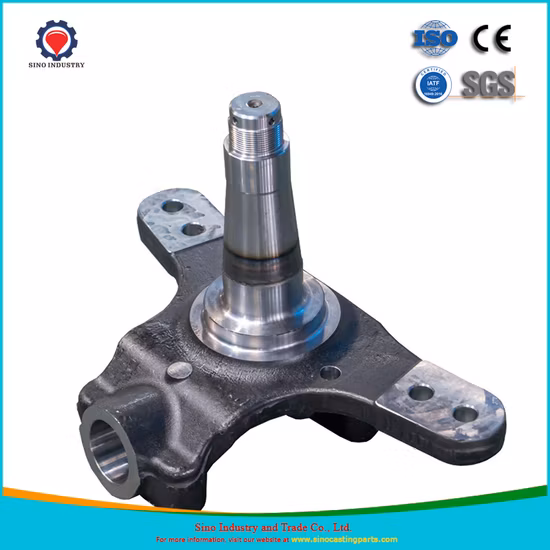 Professional OEM/ODM Foundry ISO9001 Casting Factory Custom High Performance Auto/Car/Truck/Vehicle Parts Steering Knuckle Alloy/Stainless Steel Forklift Parts