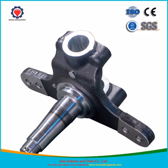 Professional OEM/ODM Foundry ISO9001 Casting Factory Custom High Performance Auto/Car/Truck/Vehicle Parts Steering Knuckle Alloy/Stainless Steel Forklift Parts