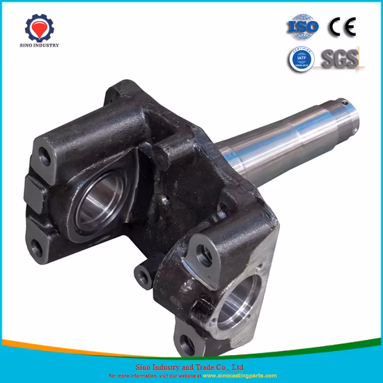 Professional OEM/ODM Foundry ISO9001 Casting Factory Custom High Performance Auto/Car/Truck/Vehicle Parts Steering Knuckle Alloy/Stainless Steel Forklift Parts